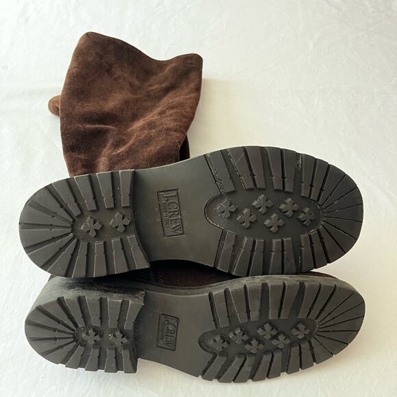 J. Crew Dark Brown suede Boots 9 - Picture 7 of 10